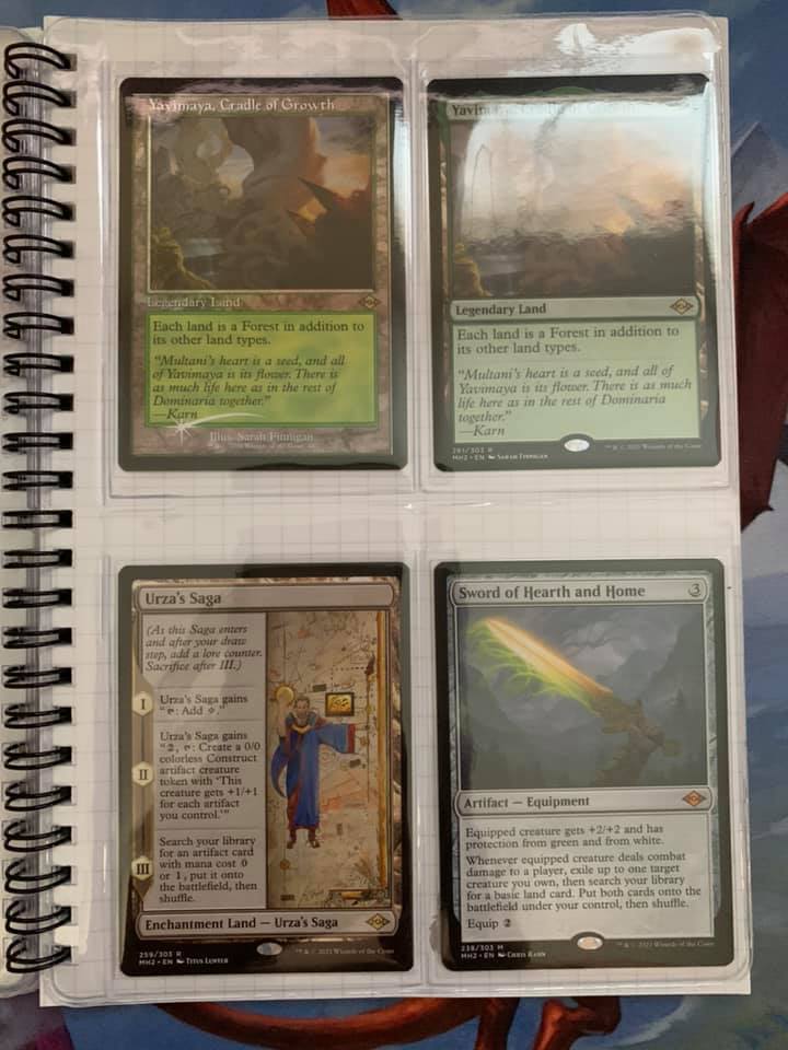 MTG x D&D Notebook with Cards