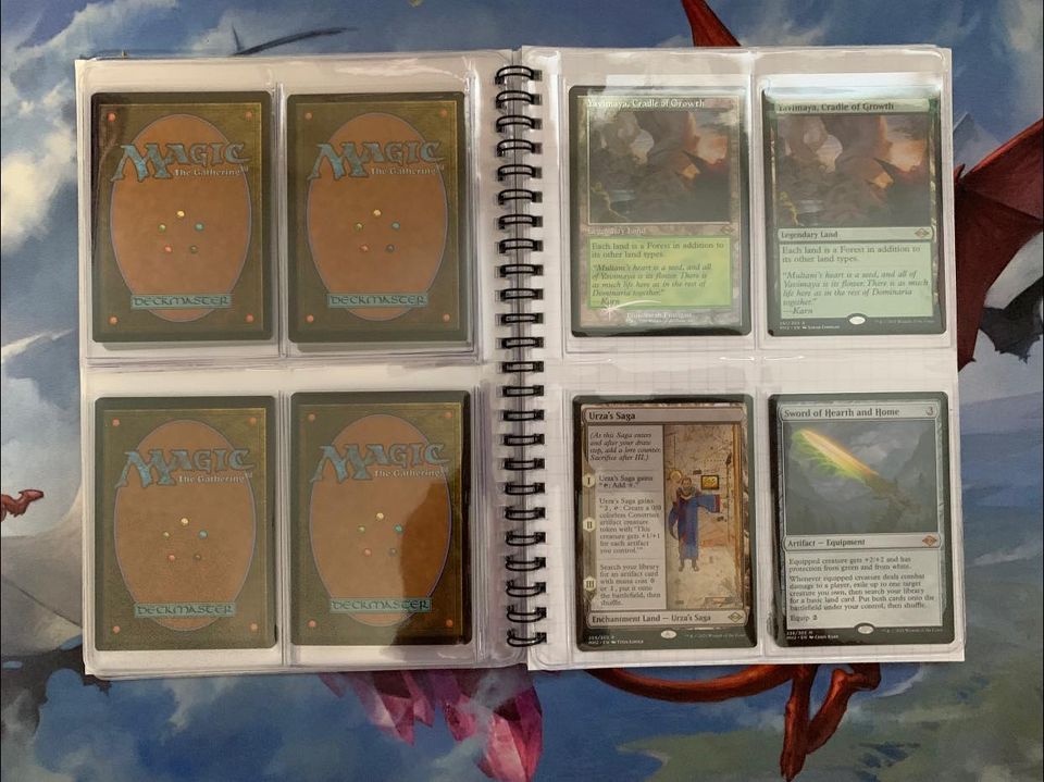 MTG x D&D Notebook with Cards